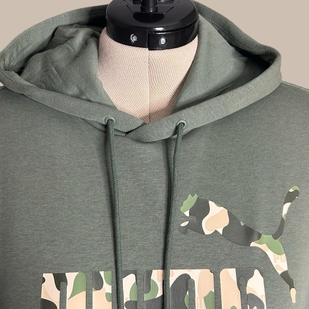 PUMA Green Hoodie for Women - Picture 4 of 5